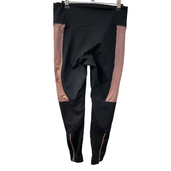 Fabletics Define PowerHold High-Waisted Legging by Demi Lovato Black Rose Gold M - Picture 4 of 6